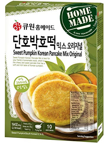 Q-one Sweet Pumpkin Korean Pancake Mix Original 1 Pack  ?? ???? ??? ?? ?? ????