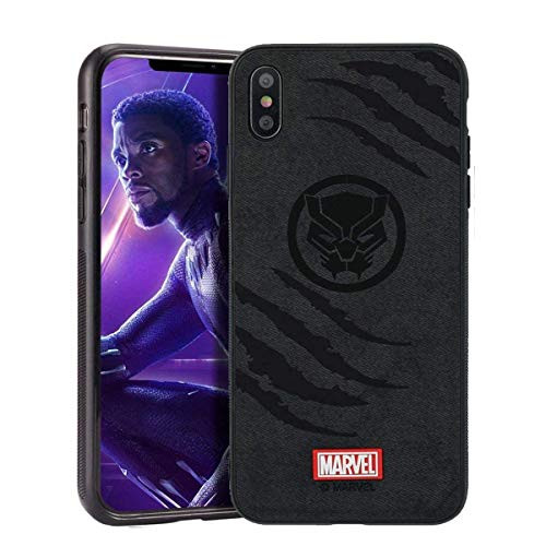 Marvel Avengers Endgame iPhone XR Case  Black Panther Black