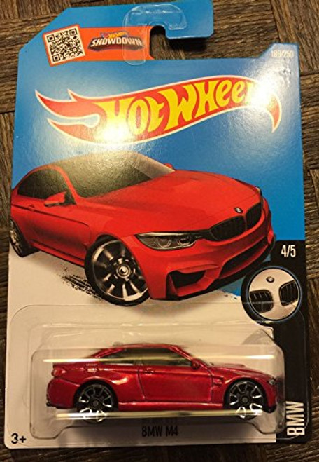 Hot Wheels 2016 BMW BMW Model M4 189-250 Maroon Hot Wheels 2016 BMW BMW Model M4 189-250 Maroon
