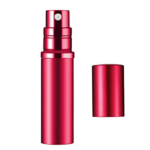 Refillable Perfume Bottle Perfume Atomizer  Travel Size Refill Spray Bottle with Pump  Empty Glass Free 5ml Red Perfume Bottles for Men Women  Leak Proof  TSA Approved