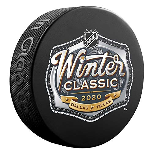 Inglasco 2020 Winter Classic Hockey Puck Stars vs Predators Souvenir Logo Puck