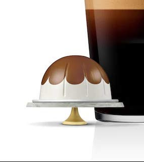 Nespresso VertuoLine Variations Paris Macaron Exotique Coffee, Plus 1 piece of DARK CHOCOLATE RASPBERRY SQUARES, For your first cup of coffee