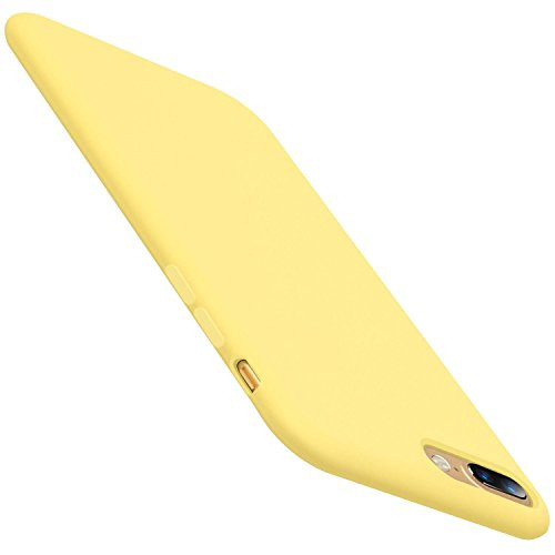 Meweri Case Compatible with iPhone 6 Plus-6S Plus Case  Liquid Silicone Rubber Phone Case for iPhone 6S-6 iPhone 6 Plus-6S Plus  Yellow