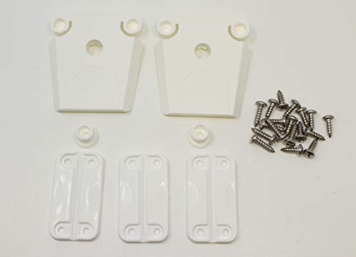 JSP Manufacturing Aftermarket Igloo Cooler Plastic Replacement 2 Latch  3 Hinge and Screws Kit