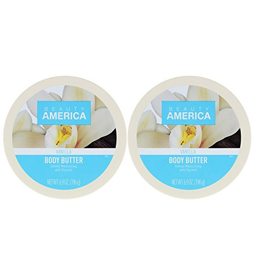 Beauty America Intense Moisturizing Body Butter - Vanilla  2 pack