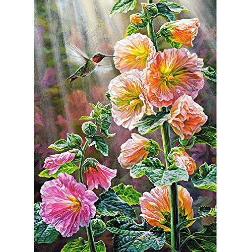 DIY 5D Diamond Painting by Numbers Kits Hummingbird and Flowers Full Drill Rhinestones Paint with Diamonds Crystal Diamond Art Flowers DIY 5D Diamond Painting by Numbers Kits Hummingbird and Flowers Full Drill Rhinestones Paint with Diamonds Crystal Diamond Art Flowers