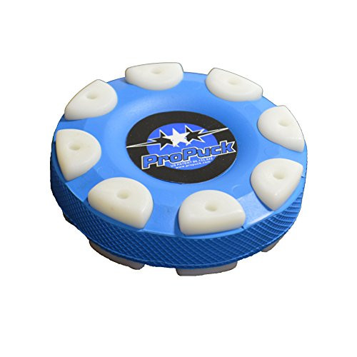 Proguard Sports Roller Hockey Puck ProPuck Hockey Puck with Wheels and a Knurled Side for Controlled Passing and Shooting Street Pucks for Training Blue Proguard Sports Roller Hockey Puck ProPuck Hockey Puck with Wheels and a Knurled Side for Controlled Passing and Shooting Street Pucks for Training Blue