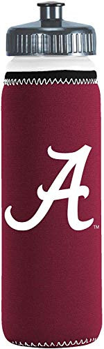 Kolder NCAA College Van Metro Squeezable LDPE 22 Ounce Water Bottle Alabama Crimson Tide