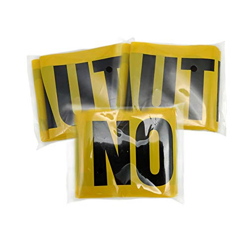 3pack Premium Yellow Portable Caution 3 inch x 66 feet  Bright Yellow Safety Barricade Tape Warning Tape for Danger-Hazardous Areas 