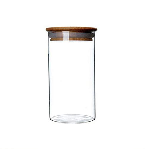 Clear Glass Food Storage Jar 750ML-25-4OZ Clear Glass Canister with Airtight Seal Bamboo Lid Kitchen Food Storage Container for Coffee Bean Loose Tea Spice Salt Container Sugar Cookies Nuts Candy Jar Clear Glass Food Storage Jar 750ML-25-4OZ Clear Glass Canister with Airtight Seal Bamboo Lid Kitchen Food Storage Container for Coffee Bean Loose Tea Spice Salt Container Sugar Cookies Nuts Candy Jar