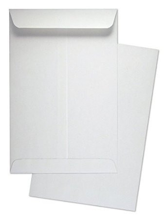 100 Cashier Depot 6  X 9  Catalog Envelope Open End  Premium 24lb White  100 Envelopes