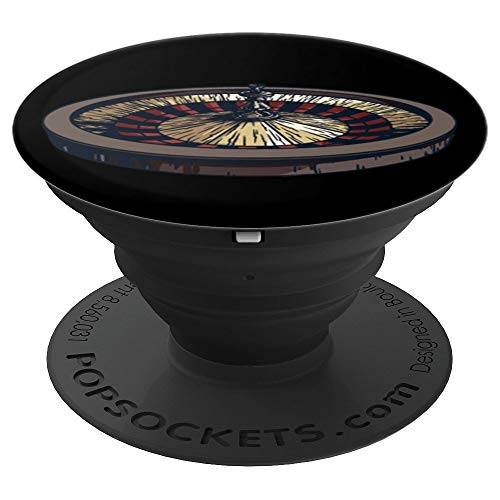 Roulette Wheel Vintage American Casino PopSockets Grip and Stand for Phones and Tablets