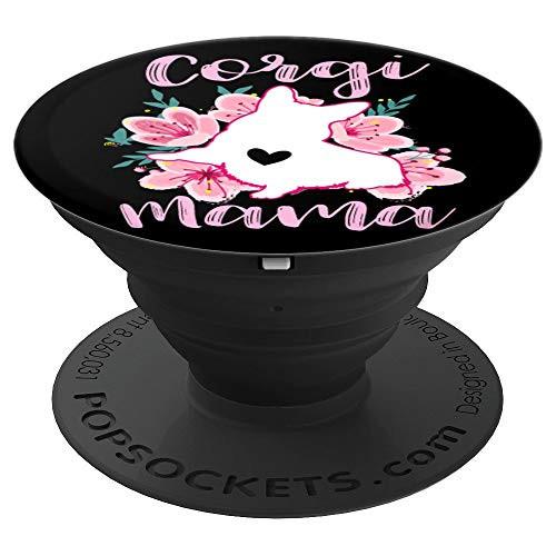 Corgi Mama Pink Flowers Welsh Corgis Cute Dog Mom Gift PopSockets Grip and Stand for Phones and Tablets Corgi Mama Pink Flowers Welsh Corgis Cute Dog Mom Gift PopSockets Grip and Stand for Phones and Tablets