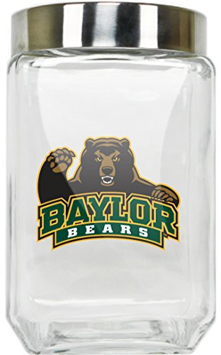 NCAA Baylor Bears Glass Canister  Large