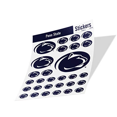Penn State University NCAA Sticker Vinyl Decal Laptop Water Bottle Car Scrapbook Type 3 Sheet