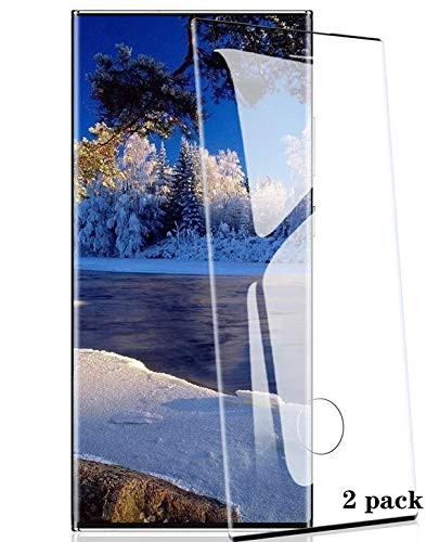 Screen Protector for Samsung Galaxy Note 20 Ultra  2 Pieces Tempered Glass 3D Full Coverage Support Fingerprint Sensor HD Clear Screen Protector Note 20 Ultra 5G  6-9 inch