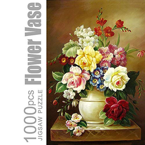 Jigsaw Puzzles 1000 Pieces for Adults Educational Fun Game Intellectual Decompressing Interesting Puzzle Flower Image