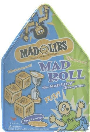 Mad Libs Mad Roll Game