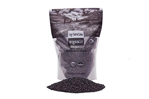 Bytewise Organic Black Gram Lentil - Urad Dal - Matpe Beans  2 Lb