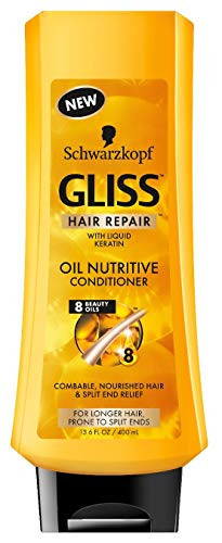 Gliss Conditioner Oil Nutritive 13-6 Ounce 400ml 2 Pack