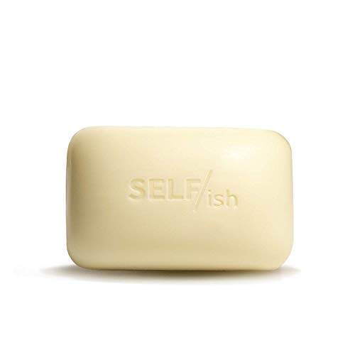 SELF-ish Mens Soap   Natural Moisturizing Body Bar for Men   Shea Butter  Coconut Oil and Vitamin Boost   Sandalwood  Cedar   Juniper   Long-lasting   5oz