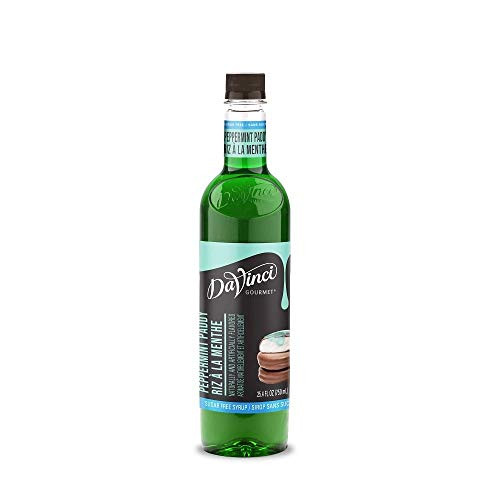 DaVinci Gourmet Sugar Free Peppermint Paddy Syrup  750 mL Plastic Bottle