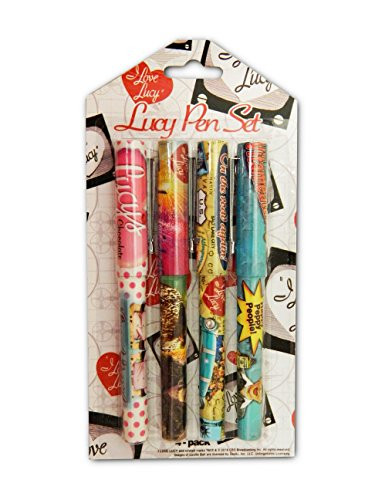 I Love Lucy Set Of 4 Pens