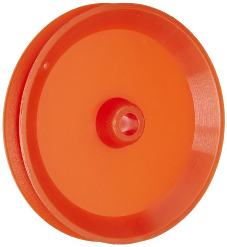 Ajax Scientific ME410-0038S Plastic Loose Pulley  38mm Diameter  4mm Center Hole Diameter Pack of 10