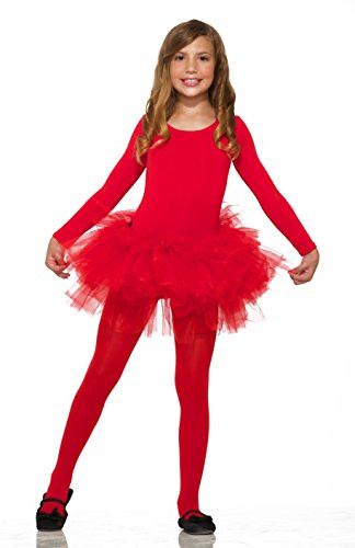 Forum Novelties Child s Fluffy Tutu  Red  One Size