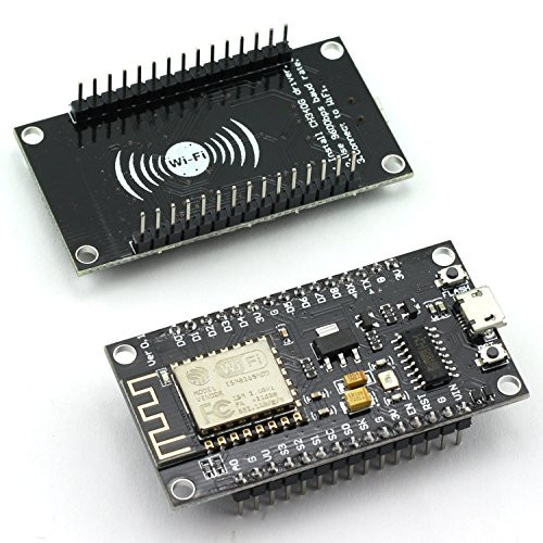 ZYAMY 2-Pack Wireless Module Connector CH340G NodeMcu Lua V3 WiFi Internet of Things Development Board Based On ESP8266 CH-340 Micro USB Serial Port