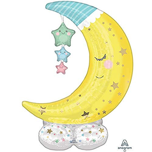 Anagram 55 Moon Stars Airloonz Foil Balloon Multicolor 4245911 Anagram 55 Moon Stars Airloonz Foil Balloon Multicolor 4245911