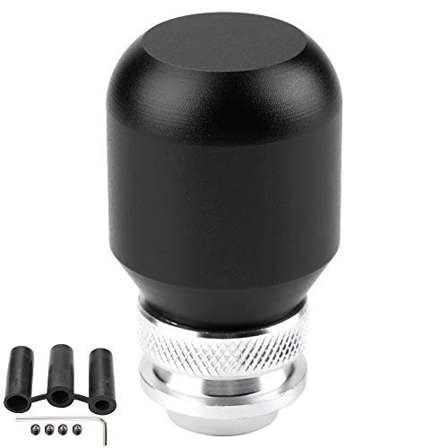 Aramox Gear Shift Knob  Car Universal Modification Manual Knob Gear Shift Head Shifter Lever Stick Black