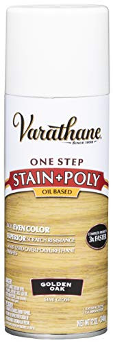 Varathane 243864 Wood Stain   Polyurethane Spray  12 oz  Golden Oak