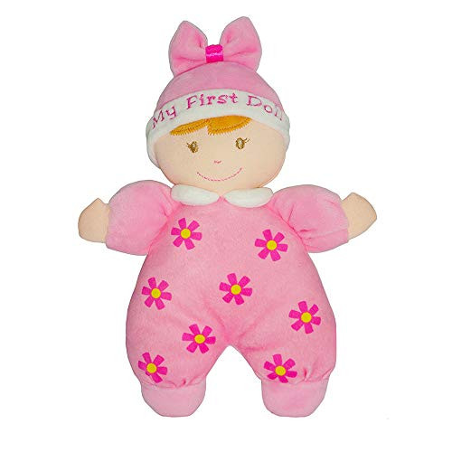 June Garden 9  My First Doll Sophia - Soft Plush Baby Doll - Pink Outfit