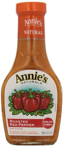 Annies Homegrown Roasted Red Pepper Vinaigrette  8 Ounce