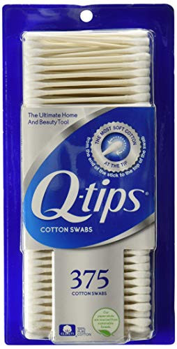 Q-Tips Cotton Swabs 375 Count 2 Pack by Q-Tips