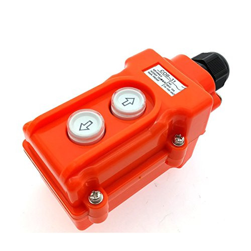 YXQ Rainproof Hoist Controller Up-Down Push Button Switch Station Pendant Crane Control AC 250V-15A 380V-10A