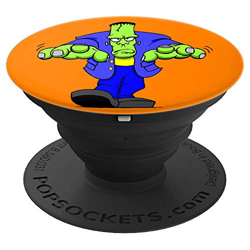 Classic Monster Walking Frankenstein Trick Treat Halloween PopSockets Grip and Stand for Phones and Tablets Classic Monster Walking Frankenstein Trick Treat Halloween PopSockets Grip and Stand for Phones and Tablets