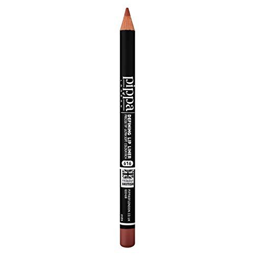 Pippa of London Defining Lip Liner Pencil - Ultra-Soft Lip Filler for Lip Lines - Colour-Rich Long Stay Lip Liner - Lip Primer for Lipstick - Creamy Lip Liner with Matte Finish - Precision Lip Crayon