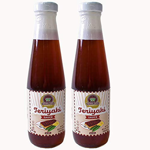 Natural Earth Products Original Teriyaki Sauce - Teriyaki Marinade 10-5 Fl Oz 2 Pack Total of 21 Fl Oz 600 ML