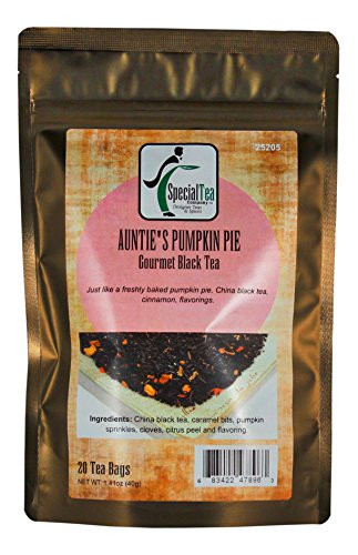 Special Tea Black Tea  Auntie s Pumpkin Pie  20 count  1-41 Ounce