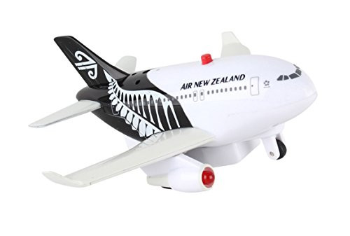 Daron Air New Zealand Pullback Plane with Lights   Sounds