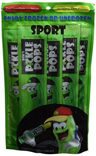 Bob s Pickle Pops - Original Dill Flavor - Sack of 6 Pops Pack of 2 Sacks