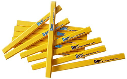 Bon Tool 84-293 Pencil - Yellow Casing Medium Black Lead - 12-Pkg