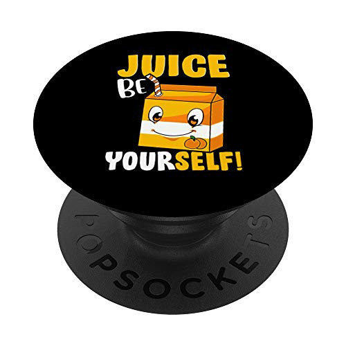 Juice Box Inspired Juicing Related Pun PopSockets Grip and Stand for Phones and Tablets