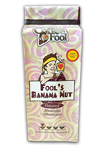 The Coffee Fool Turkish Powder Coffee  Fool s Banana Nut  12 Ounce