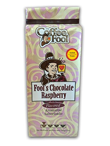 The Coffee Fool Turkish Powder Coffee  Fool s Chocolate Raspberry  12 Ounce