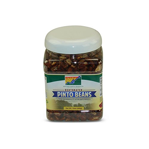 Mother Earth Products Dehydrated Fast Cooking Pinto Beans  Quart Jar Mother Earth Products Dehydrated Fast Cooking Pinto Beans  Quart Jar