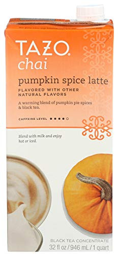 TAZO Pumpkin Spice Chai Latte Tea Concentrate  32 oz