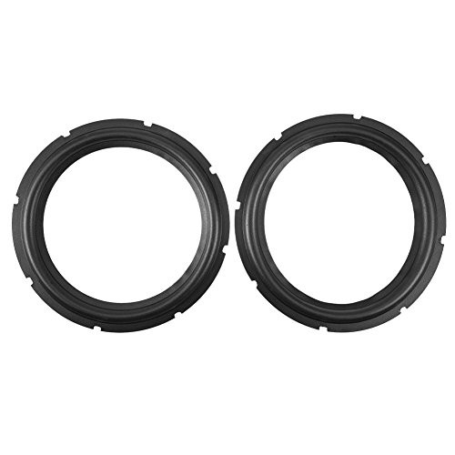 10 Inch Loudspeaker Speaker Surround Repair Replacement Rubber Woofer Edge Repair Parts for Speakers 2PCS